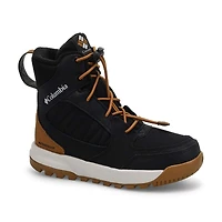 Boys'  Portlander Waterproof Winter Boot - Black/E