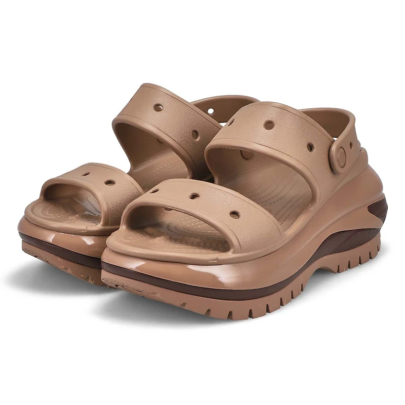 Sandale à plateforme CLASSIC MEGA CRUSH, noir, fem