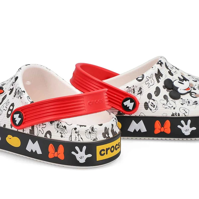 Kids' Mickey Off Court EVA Clog - White
