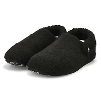 Women's Classic Cozy Slipper Clog - Black