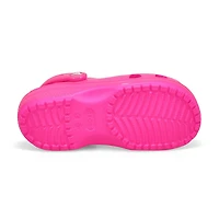 Kids'  Classic Neon Highlighter Clog - Pink Crush