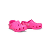 Infants'  Classic Neon Highlighter Clog - Pink Cru