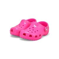 Infants'  Classic Neon Highlighter Clog - Pink Cru