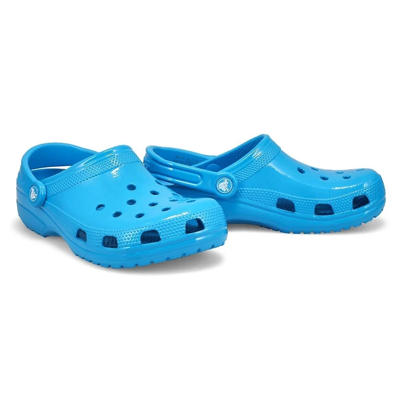 Women's Classic Neon Highlighter Clog - Ocean