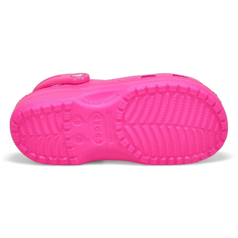 Women's Classic Neon Highlighter Clog - Ocean