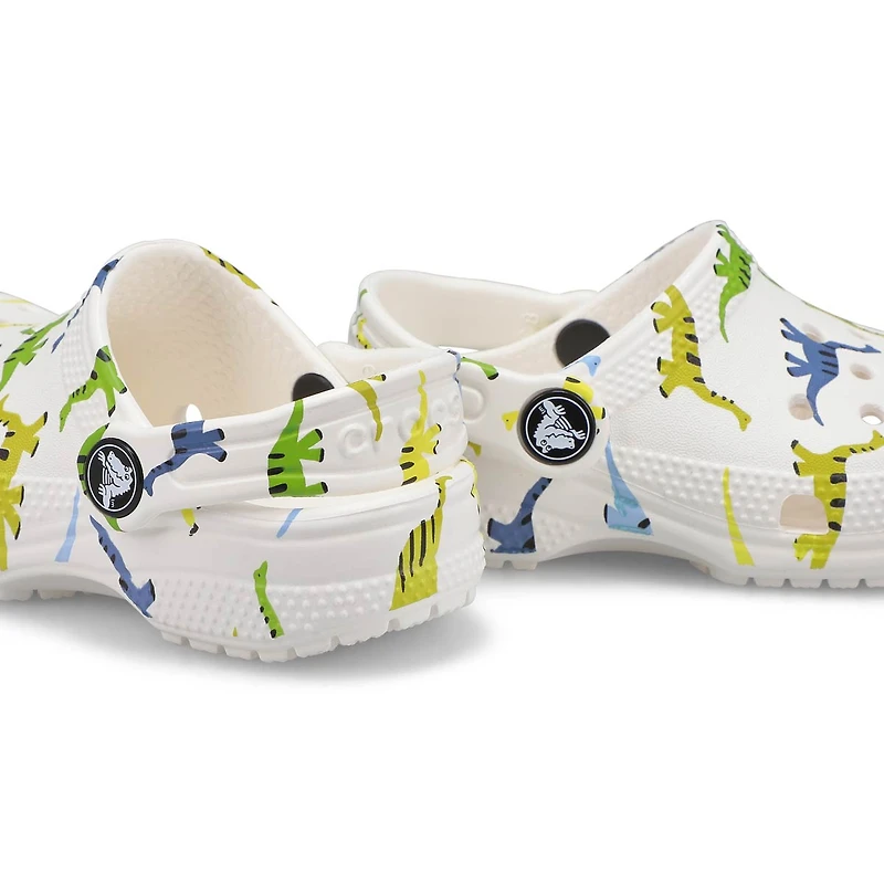 Sabot CLASSIC CHARACTER PRINT, dinosaure, tout-pet