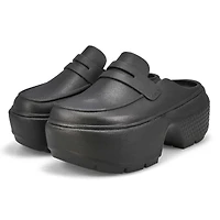 Flâneur à plateforme STOMP EVA, noir/noir, femmes