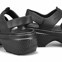 Women's Stomp Fisherman Platform Sandal - Black