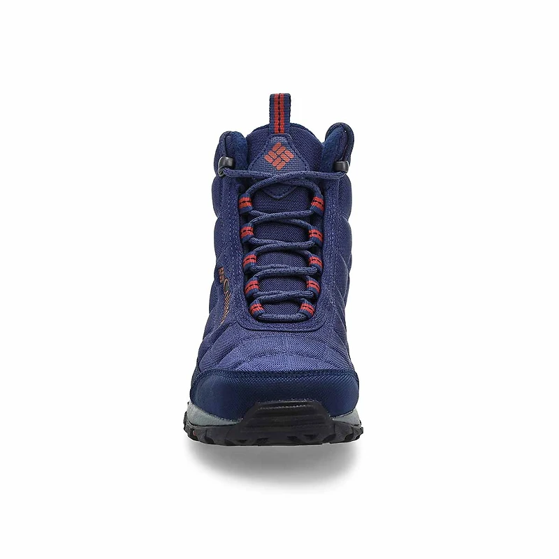 Bottine imperméable FIRECAMP, noir/prune violette,