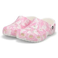 Women's Duke Print Classic Clog - Pink Tweed