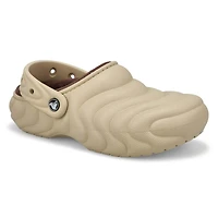Women's Classic Lined Puffer Comfort Clog - Black