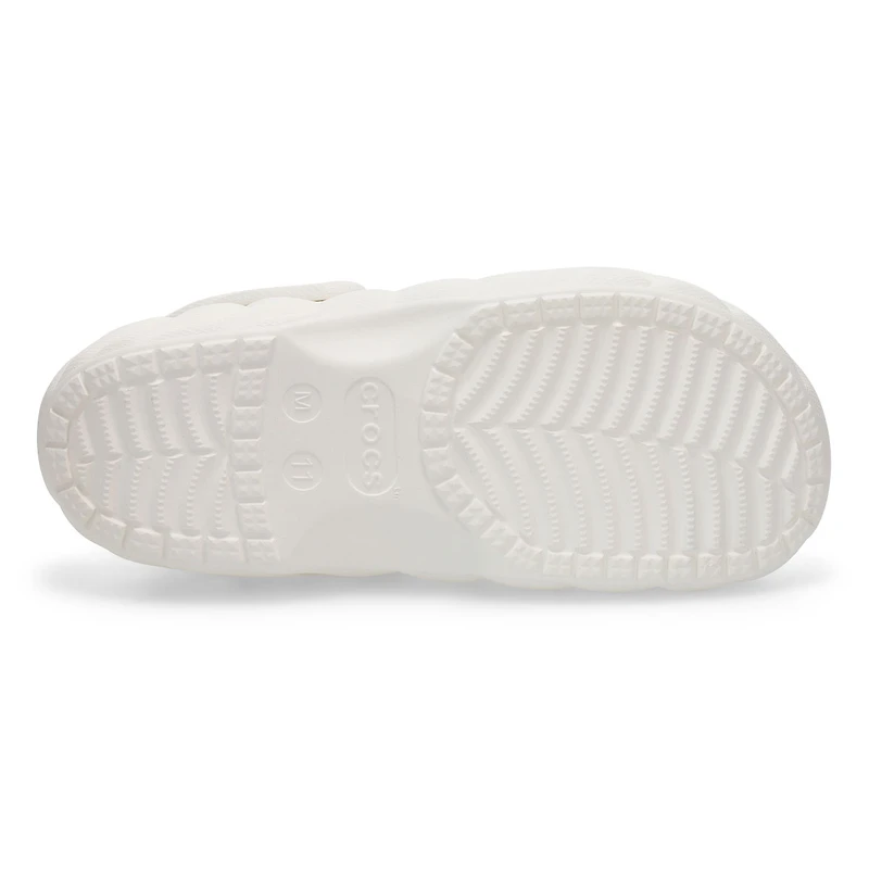 Men's Classic Lined Puffer EVA Comfort Clog - Whit