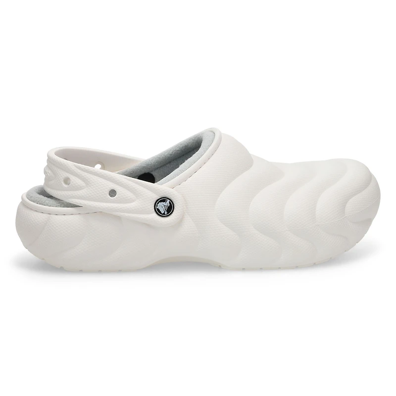 Men's Classic Lined Puffer EVA Comfort Clog - Whit