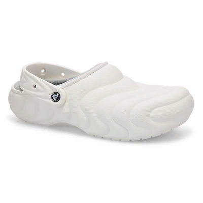 Men's Classic Lined Puffer EVA Comfort Clog - Whit