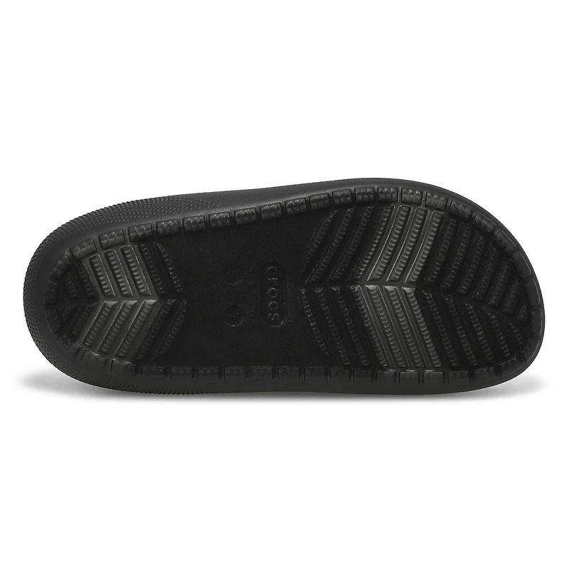 Women's  Classic Puff Moc Comfort Clog - Black/Bla