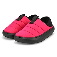 Sabot de confort CLASSIC PUFF MOC, noir/noir, femm