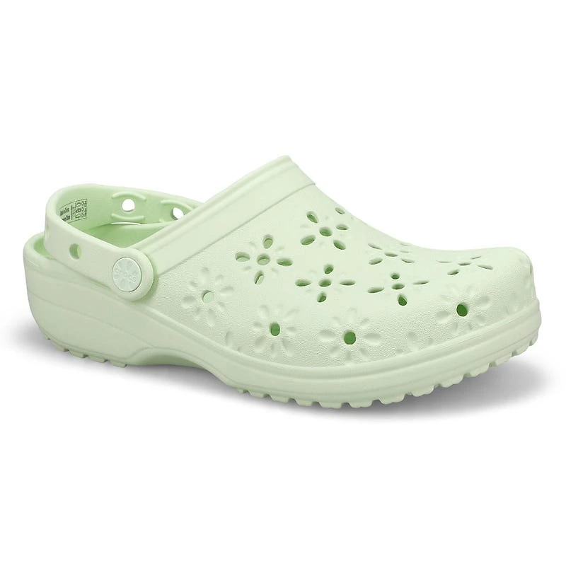 Women's Classic Floral Cut Out EVA Comfort Clog