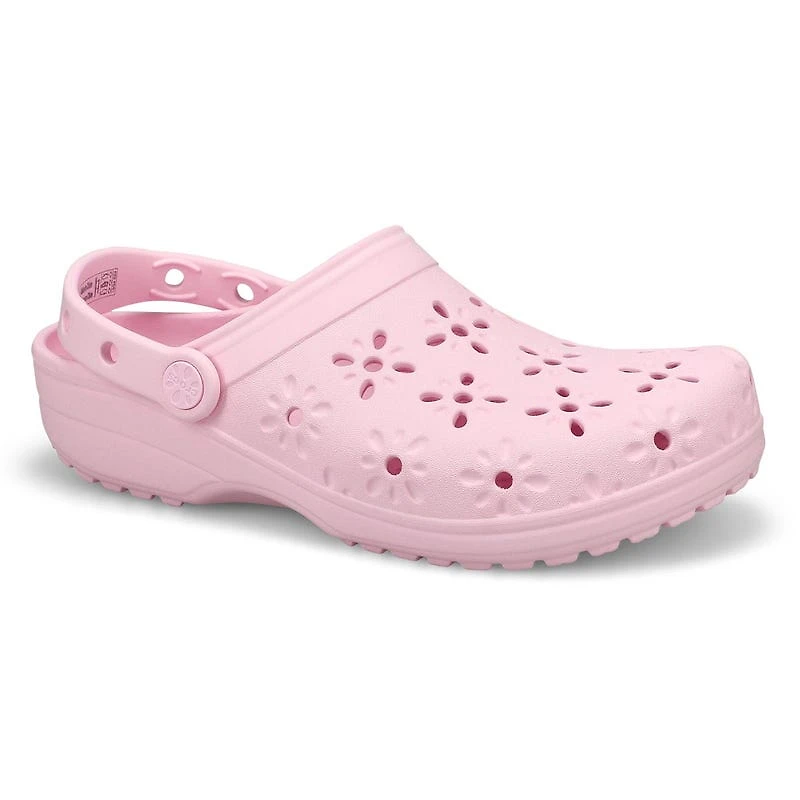 Women's Classic Floral Cut Out EVA Comfort Clog