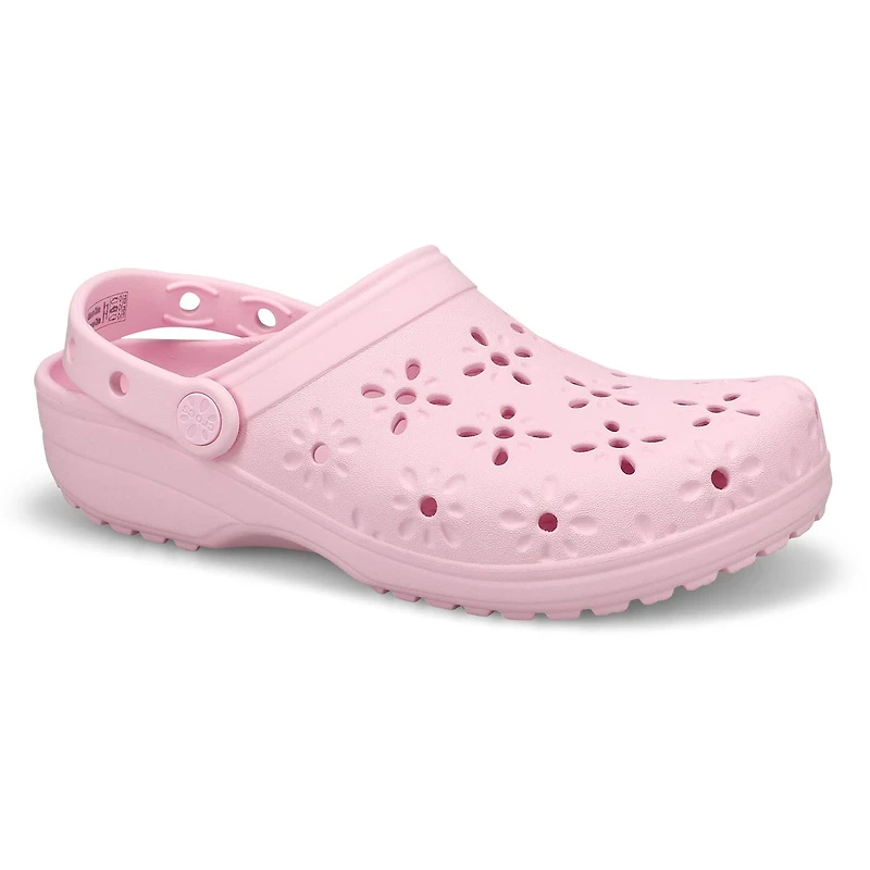Women's Classic Floral Cut Out EVA Comfort Clog