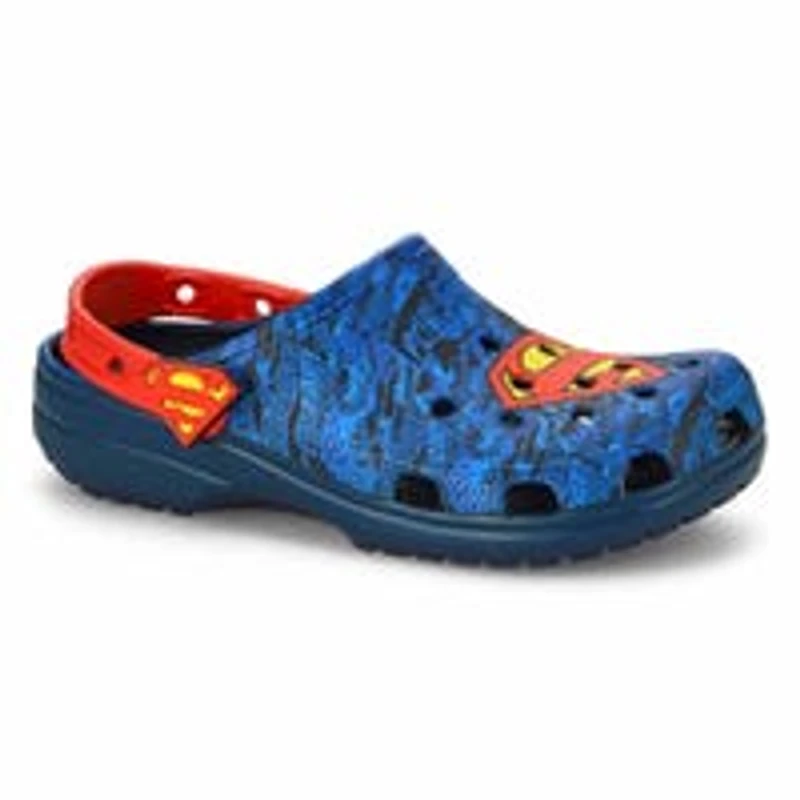 Sabot de confort en EVA SUPERMAN, bleu/rouge/jaune