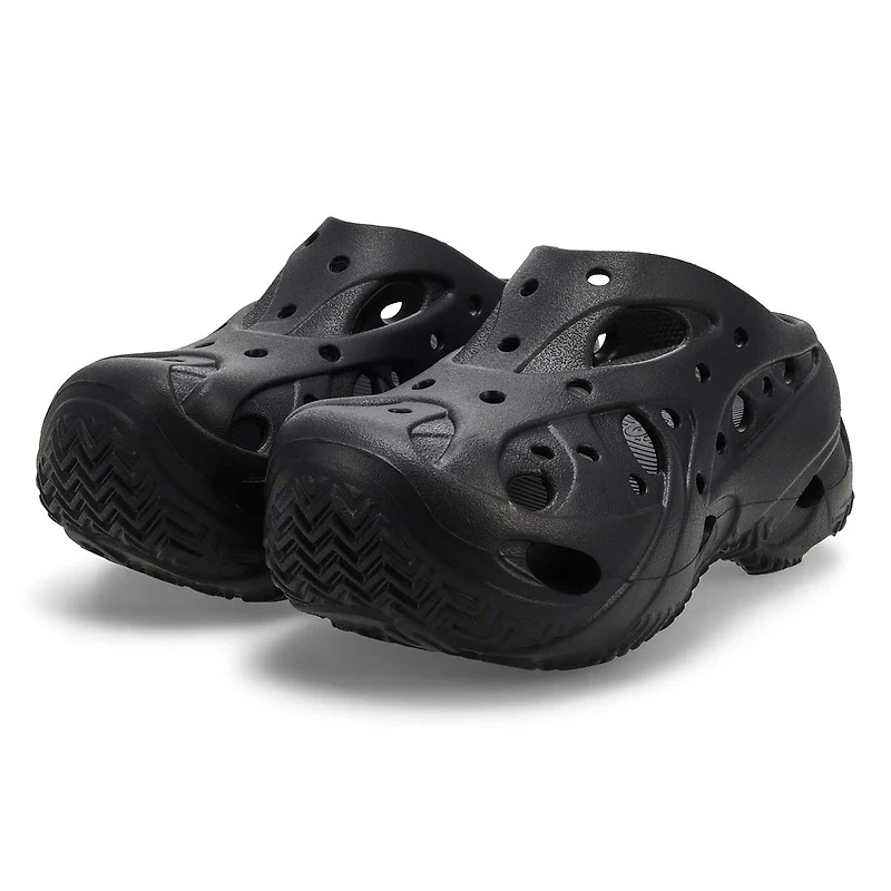 Women's Caged EVA Comfort Clog - Black
