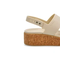 Women's Brooklyn Cork Low Wedge Sandal
