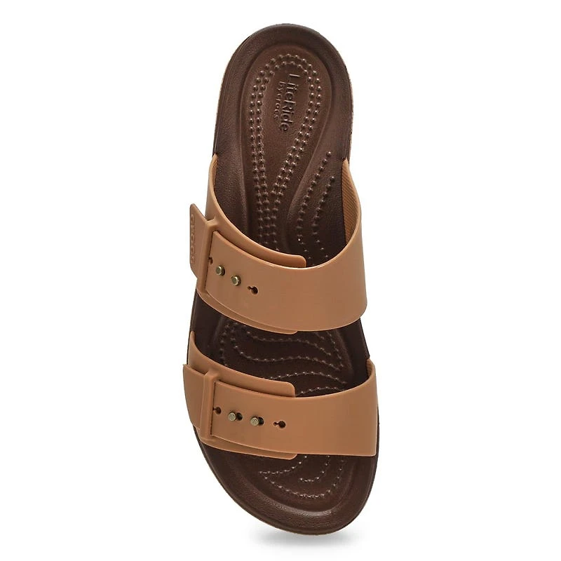 Sandale  plateforme BROOKLYN CORK BUCKLE, noir, f