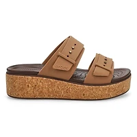 Sandale  plateforme BROOKLYN CORK BUCKLE, noir, f