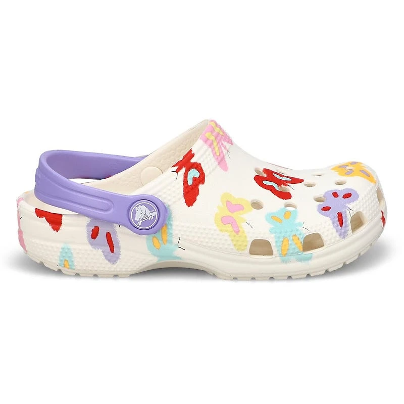 Kids'  Classic Butterfly EVA Comfort Clog - Chalk