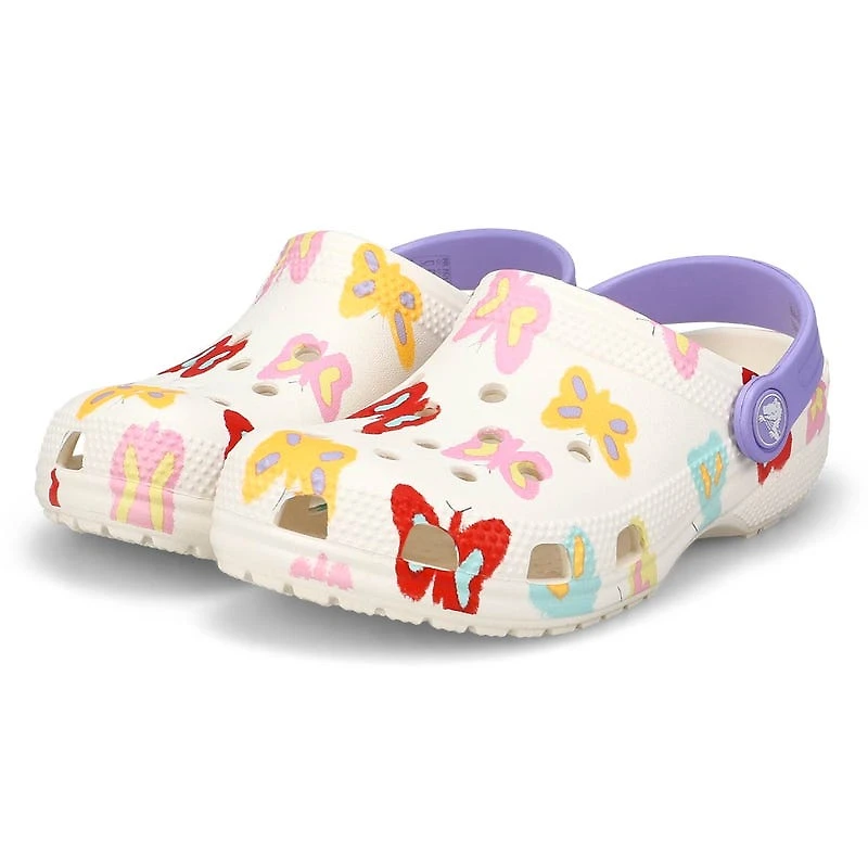 Kids'  Classic Butterfly EVA Comfort Clog - Chalk