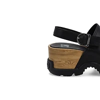 Sabot  plateforme ROAM'N, noir/noir, femmes