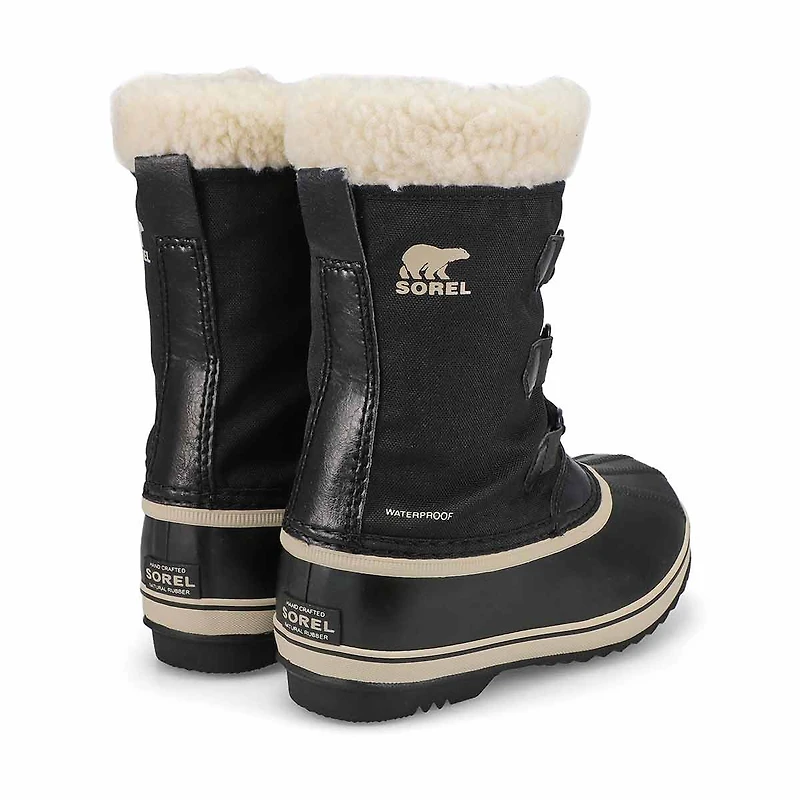 Kids' Yoot Pac Nylon Waterproof Winter Boot - Blac