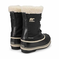 Kids' Yoot Pac Nylon Waterproof Winter Boot - Blac