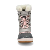 Kids' Yoot Pac Nylon Waterproof Winter Boot - Blac