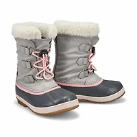 Kids' Yoot Pac Nylon Waterproof Winter Boot - Blac