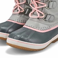 Kids' Yoot Pac Nylon Waterproof Winter Boot - Blac