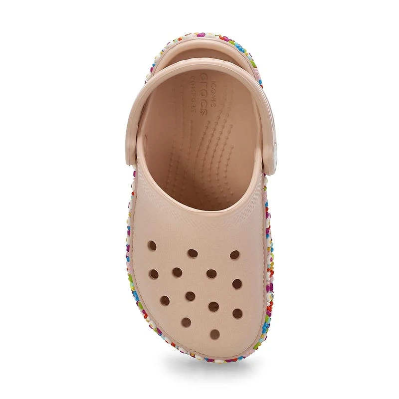 Kids Classic Beaded Band Comfort Clog - Quartz