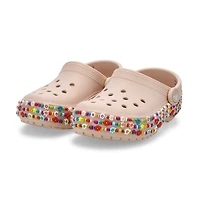 Kids Classic Beaded Band Comfort Clog - Quartz