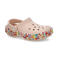 Kids Classic Beaded Band Comfort Clog - Quartz