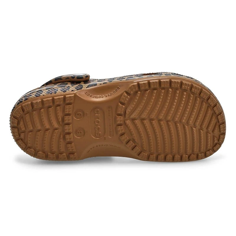 Women's  Classic Animal EVA Comfort Clog - Sepia/L