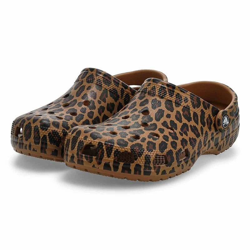 Women's  Classic Animal EVA Comfort Clog - Sepia/L