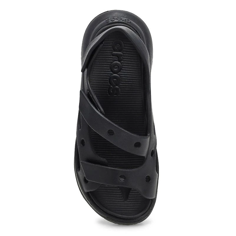 Women's Caged EVA Comfort Sandal - Black/Black Sa