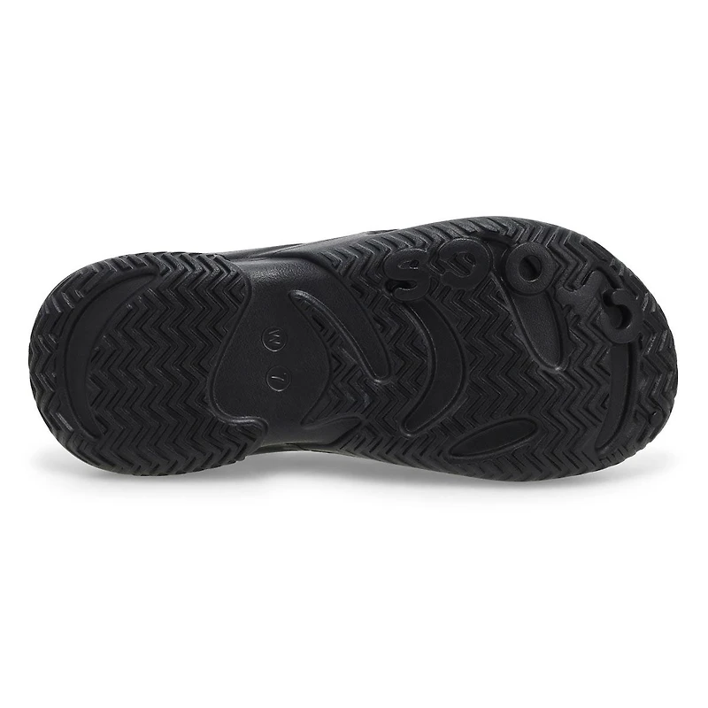 Women's  Caged EVA Comfort Sandal - Black/Black Sa