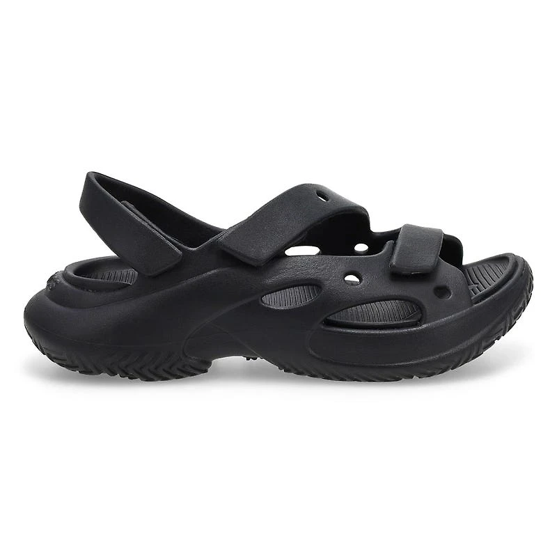 Women's Caged EVA Comfort Sandal - Black/Black Sa