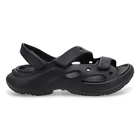 Women's  Caged EVA Comfort Sandal - Black/Black Sa