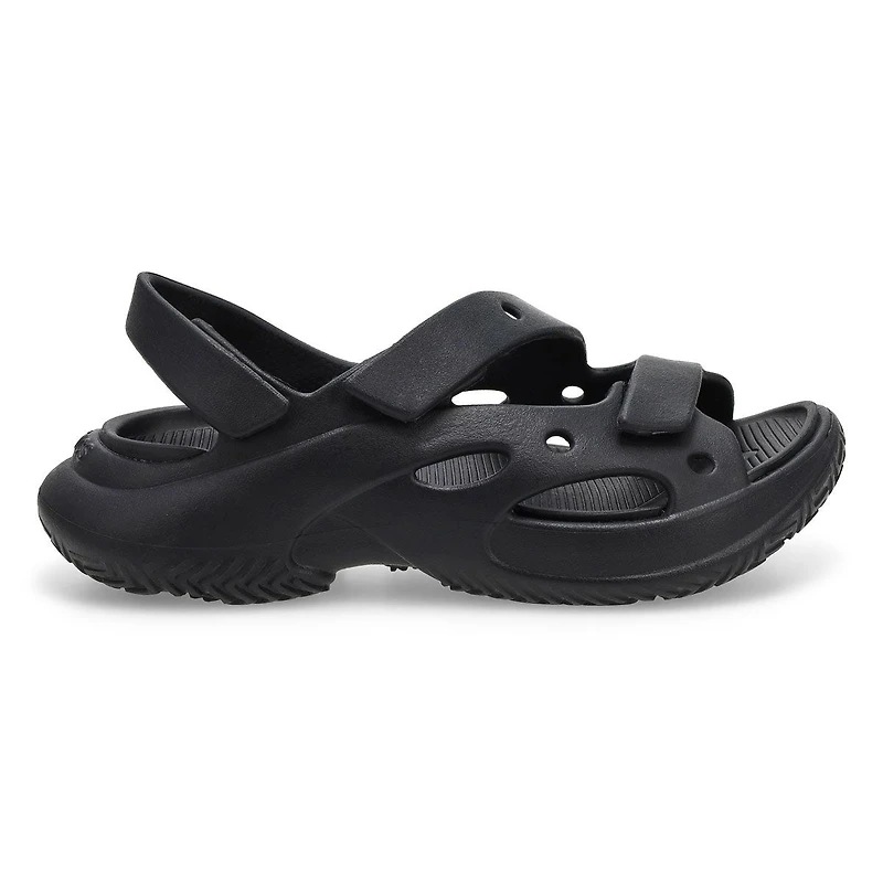 Women's  Caged EVA Comfort Sandal - Black/Black Sa