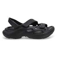 Women's  Caged EVA Comfort Sandal - Black/Black Sa
