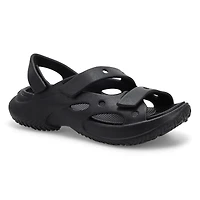 Women's  Caged EVA Comfort Sandal - Black/Black Sa