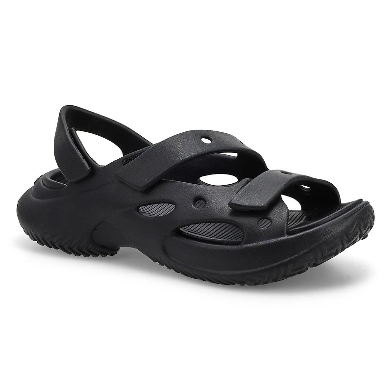 Women's Caged EVA Comfort Sandal - Black/Black Sa