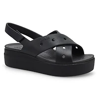 Women's Brooklyn 4U Cross Strap Sandal